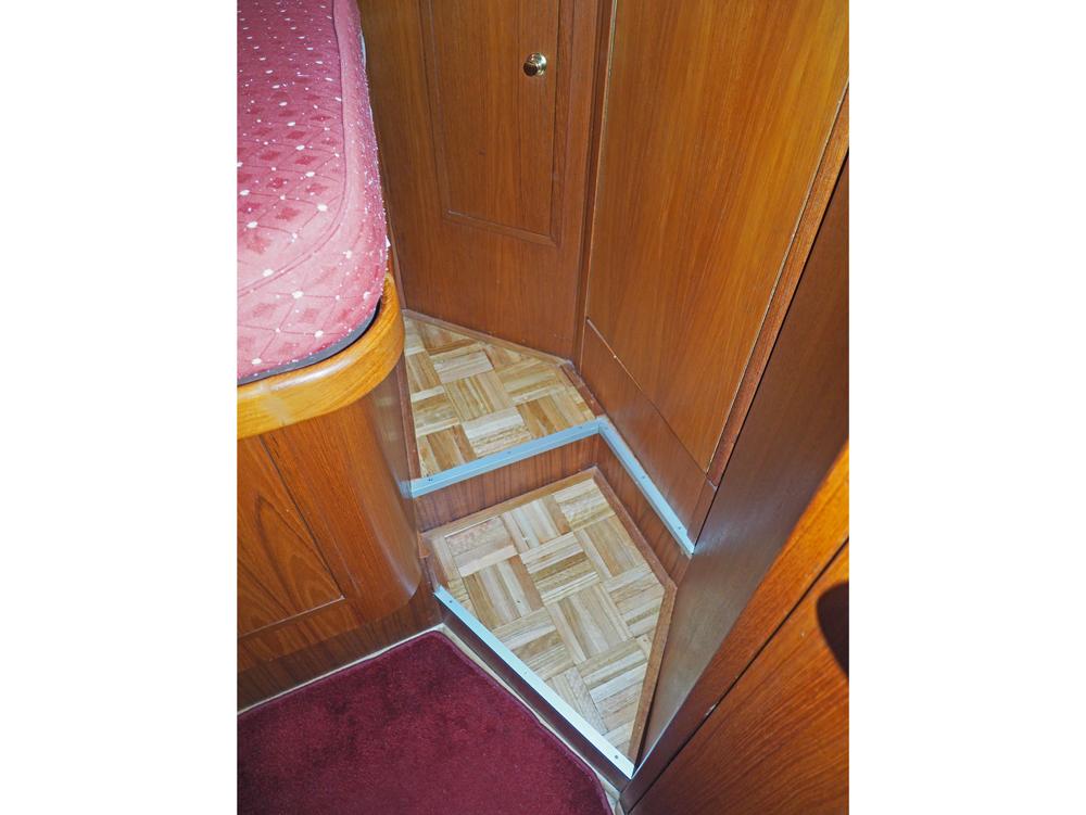 Achterkajuit, Accommodatie